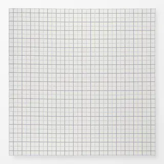 Tischdecke Linien Karo Blautöne