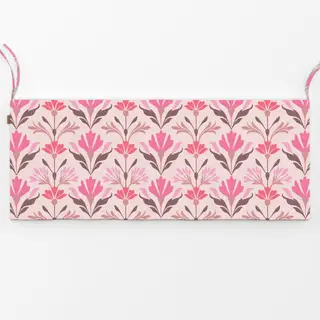 Bankauflage Art Deco Meets Scandi Pink