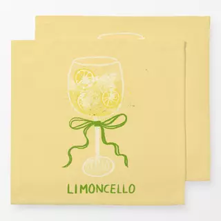 Servietten Limoncello