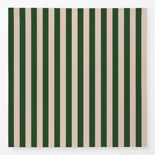 Tischdecke Bisous Kussmund Grüne Streifen