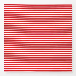 Tischdecke Rot-weiße Streifen