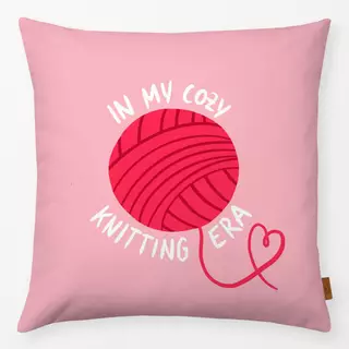 Kissen Knitting Era Pink