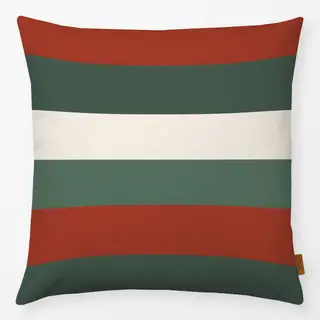Kissen Breite Weihnachtsstreifen