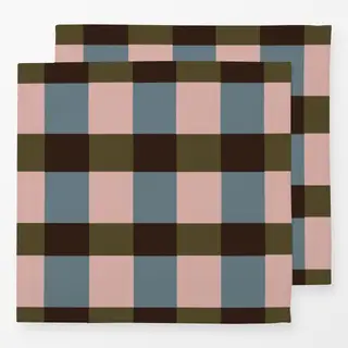 Servietten Retro Checkered