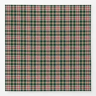 Tischdecke Tartan Plaid tannengrün