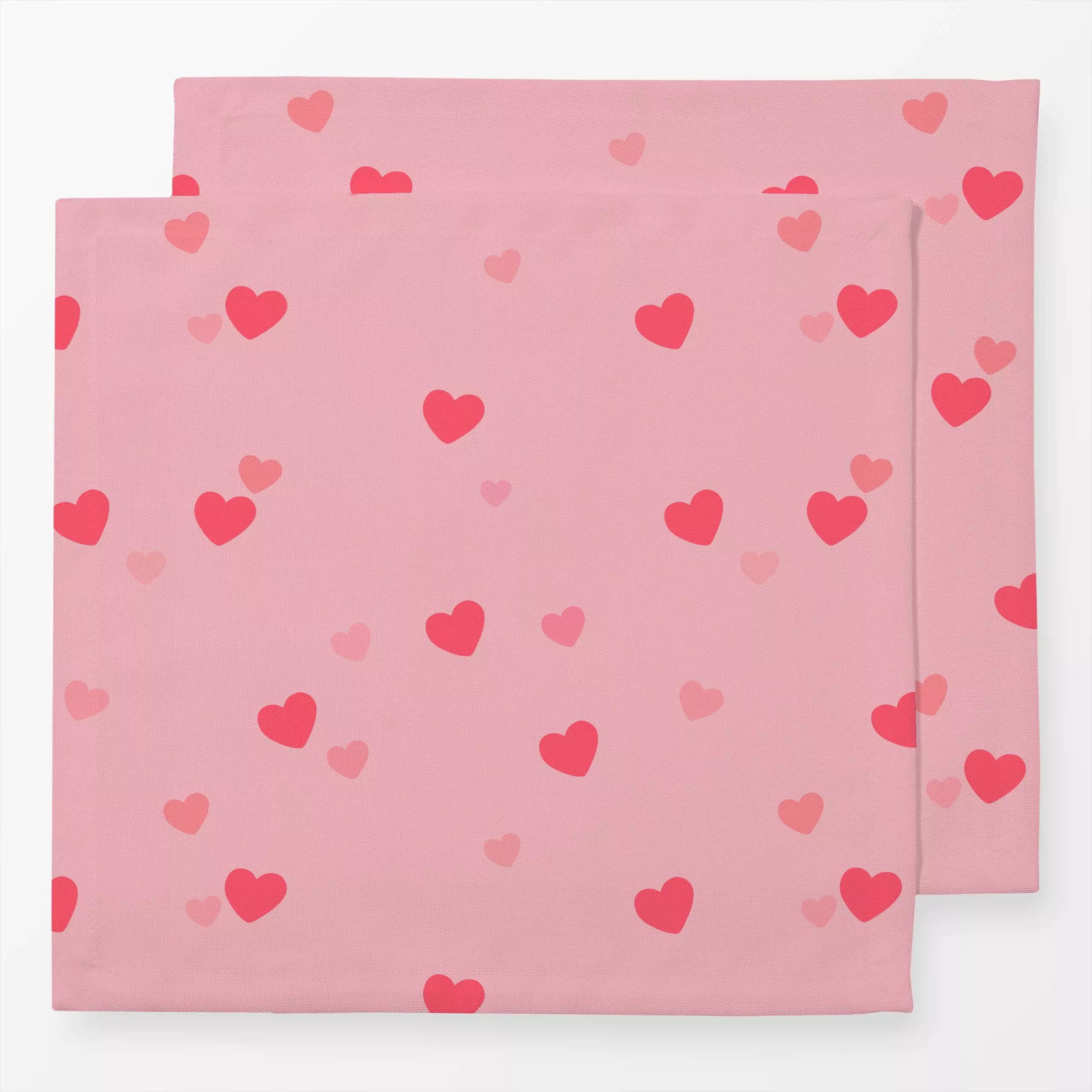 Servietten Verliebt - Liebe, Romantik & Pride, Symbole & Muster - von „Julia Reyelt"; rosa, Love, Herzen, Valentinstag, Lieb...