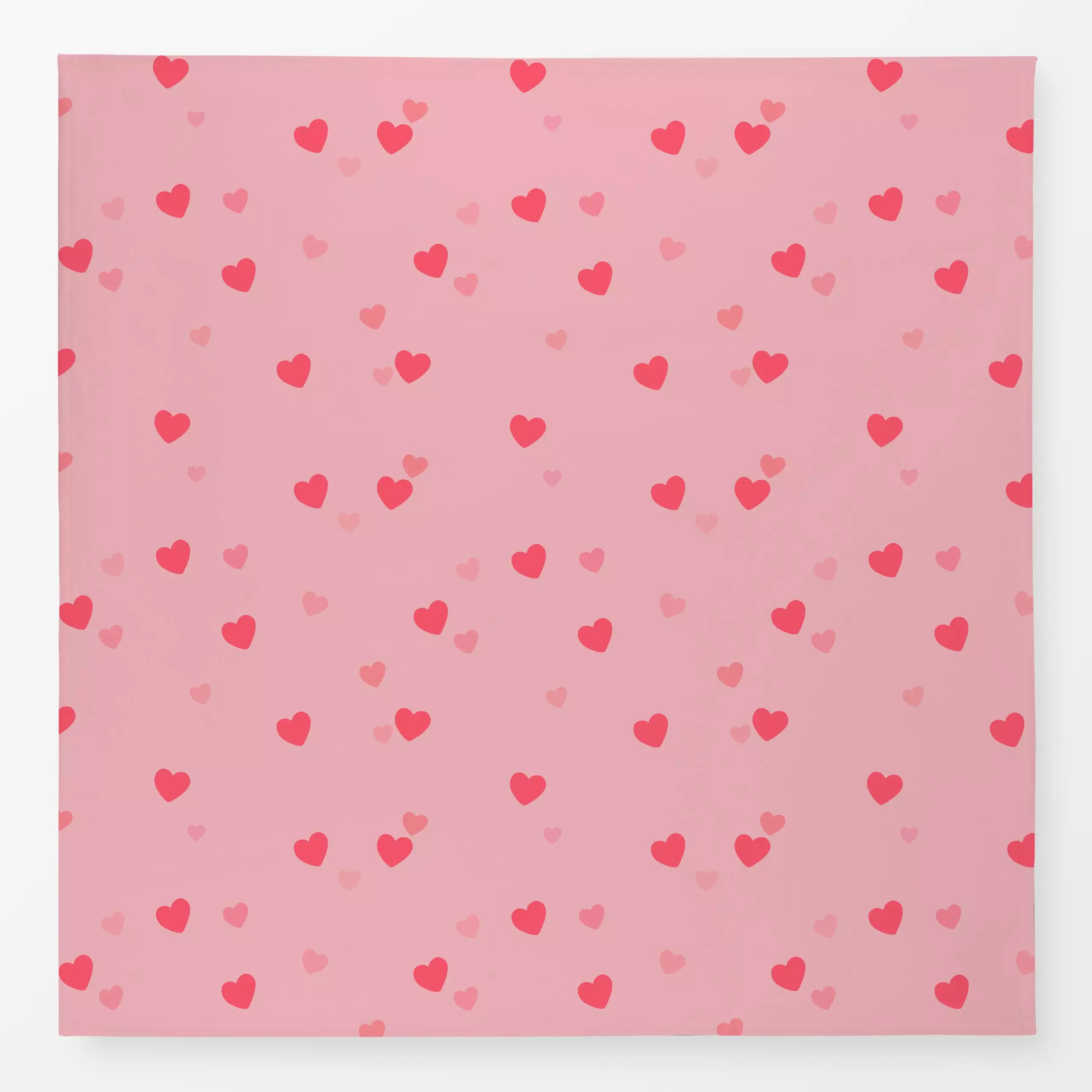 Tischdecke Verliebt, gemustert, von Julia Reyelt