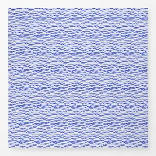 Tischdecke Organic Waves white