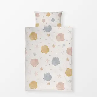 Bettwäsche Meeresfreunde Aquarellmuster