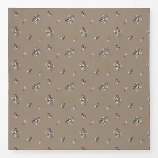 Tischdecke Schneebeeren Watercolor braun