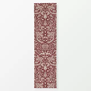 Tischläufer Folk Christmas Rentieren I