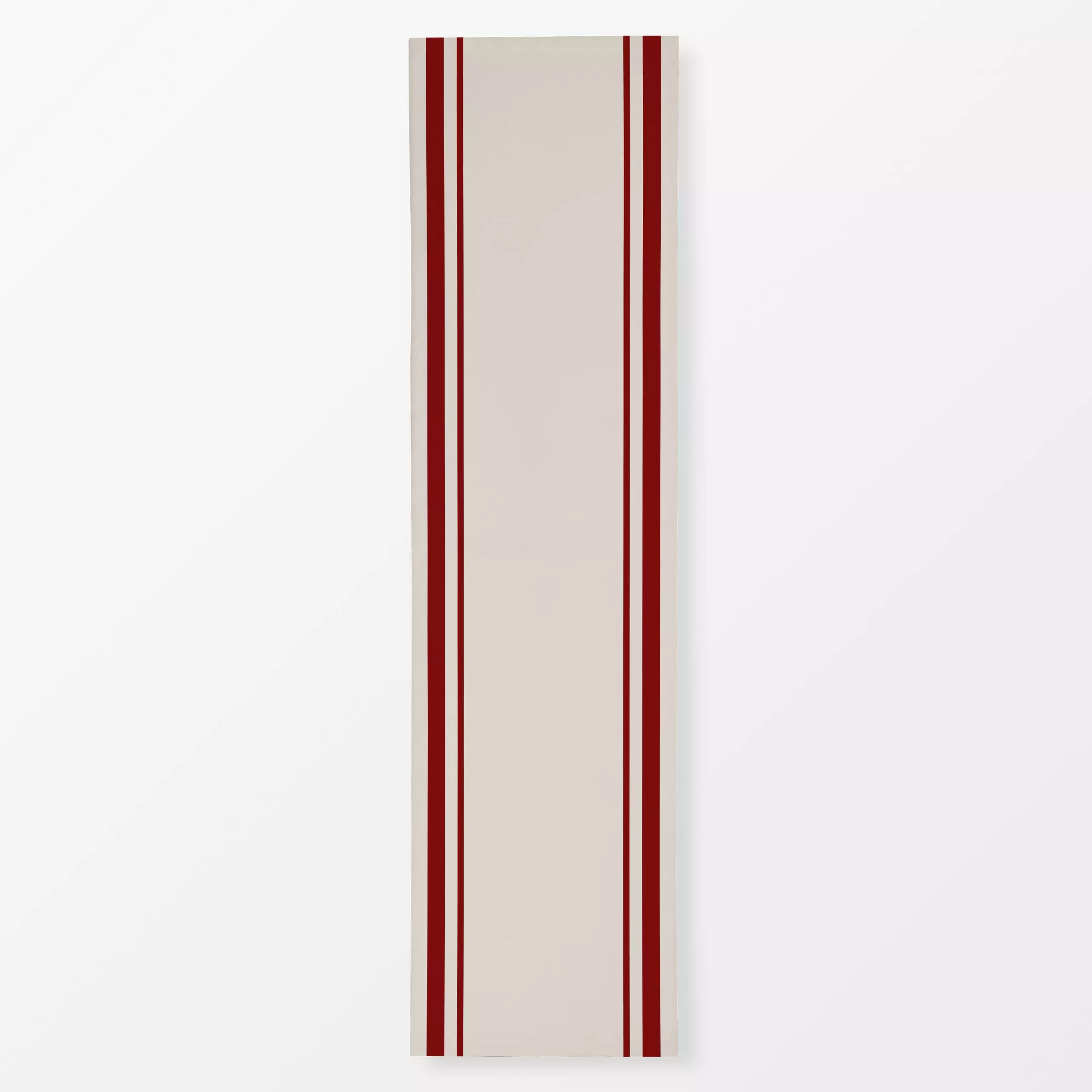 Tischläufer Weihnachts Streifen - Rot - Weihnachten, Winter, Symbole & Muster - von „Uta Naumann"; boho, Streifen, Retro, vi...