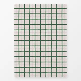 Geschirrtücher Karo Grün Beige Muster