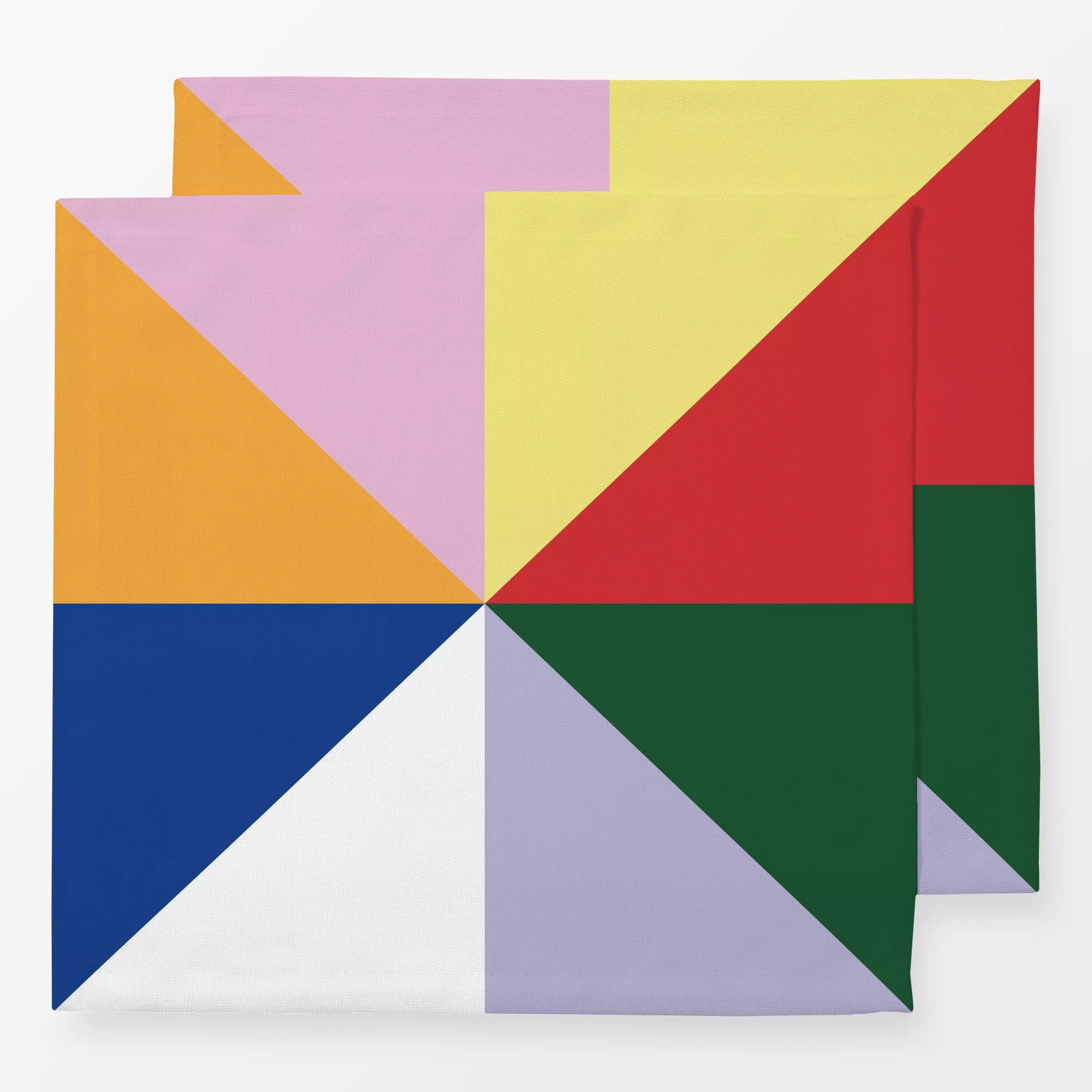 Servietten Always Blooming Colors - Symbole & Muster - von „Jana Driver“; bunt, Fruehling, zirkus, farbenfroh, colorful, jan...