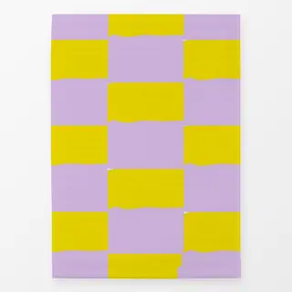 Geschirrtücher Colorblock gelb lila