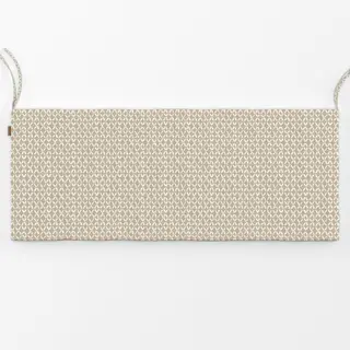 Bankauflage Rauten - Beige Kollektion