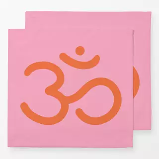 Servietten Das Om Symbol