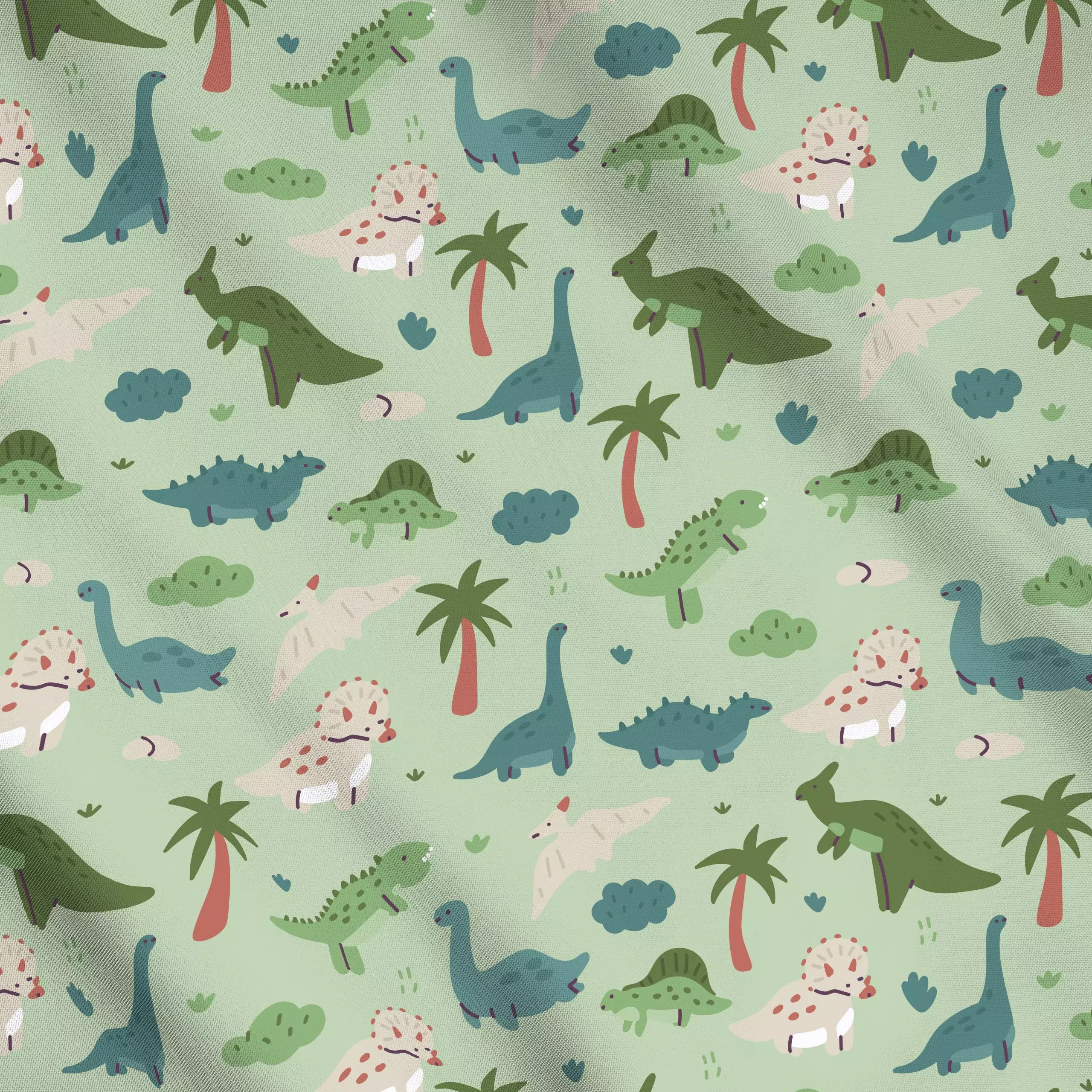 Meterware Dinosaurs, Tiere, fürs Kinderzimmer, von Sara Maese