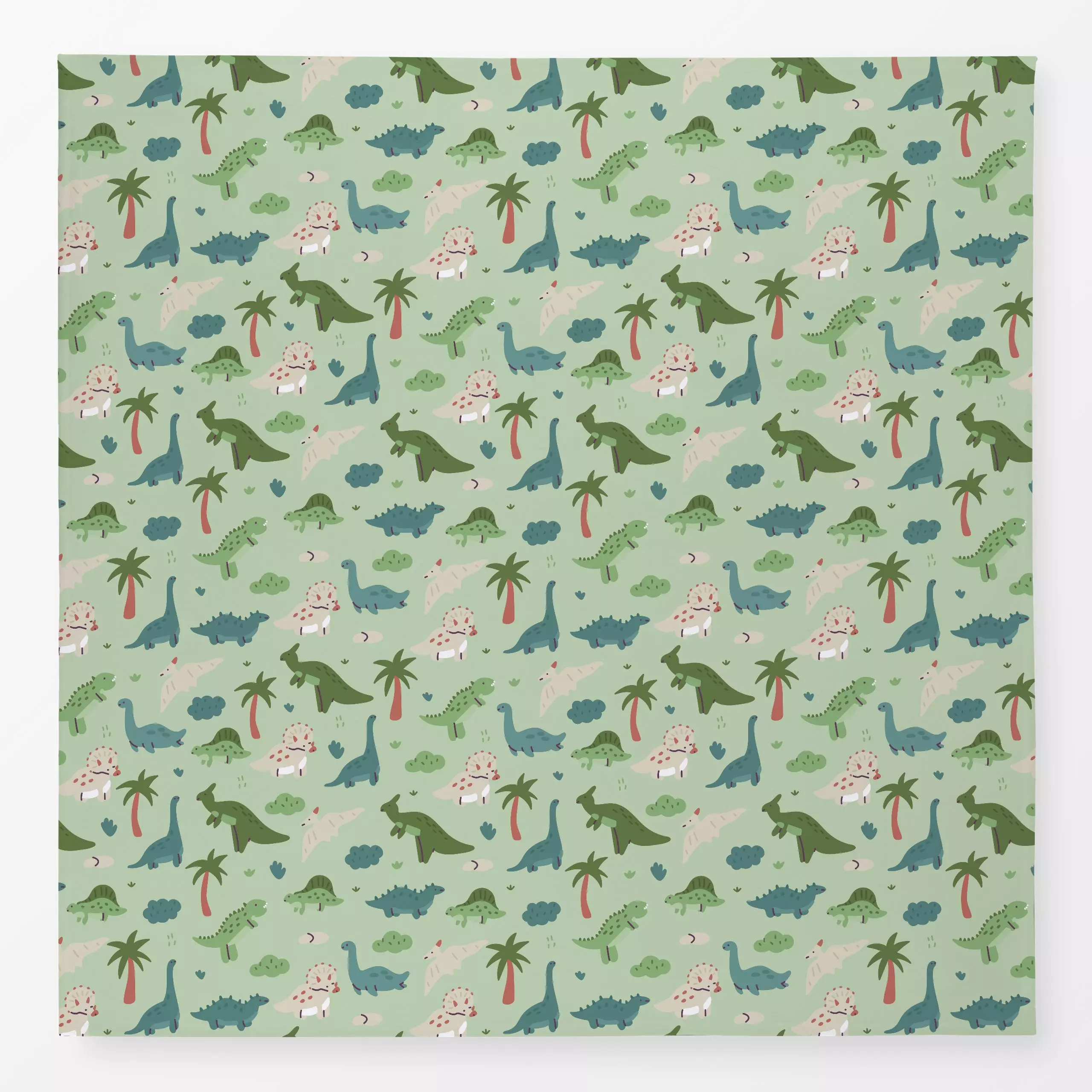 Tischdecke Dinosaurs, Tiere, fürs Kinderzimmer, von Sara Maese