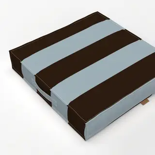 Bodenkissen Chocolate Stripes