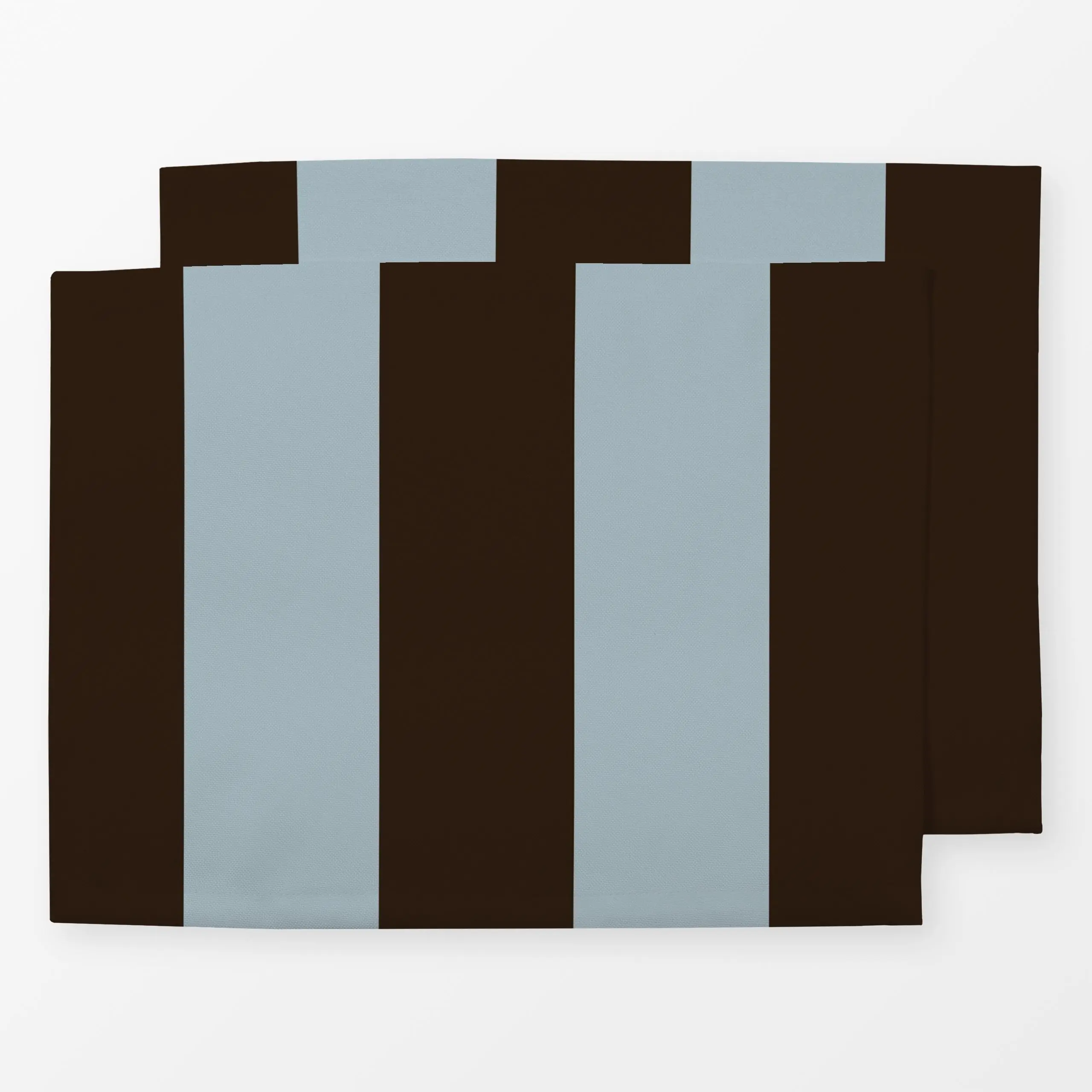 Tischset Chocolate Stripes, gemustert, von KunstbyStephie