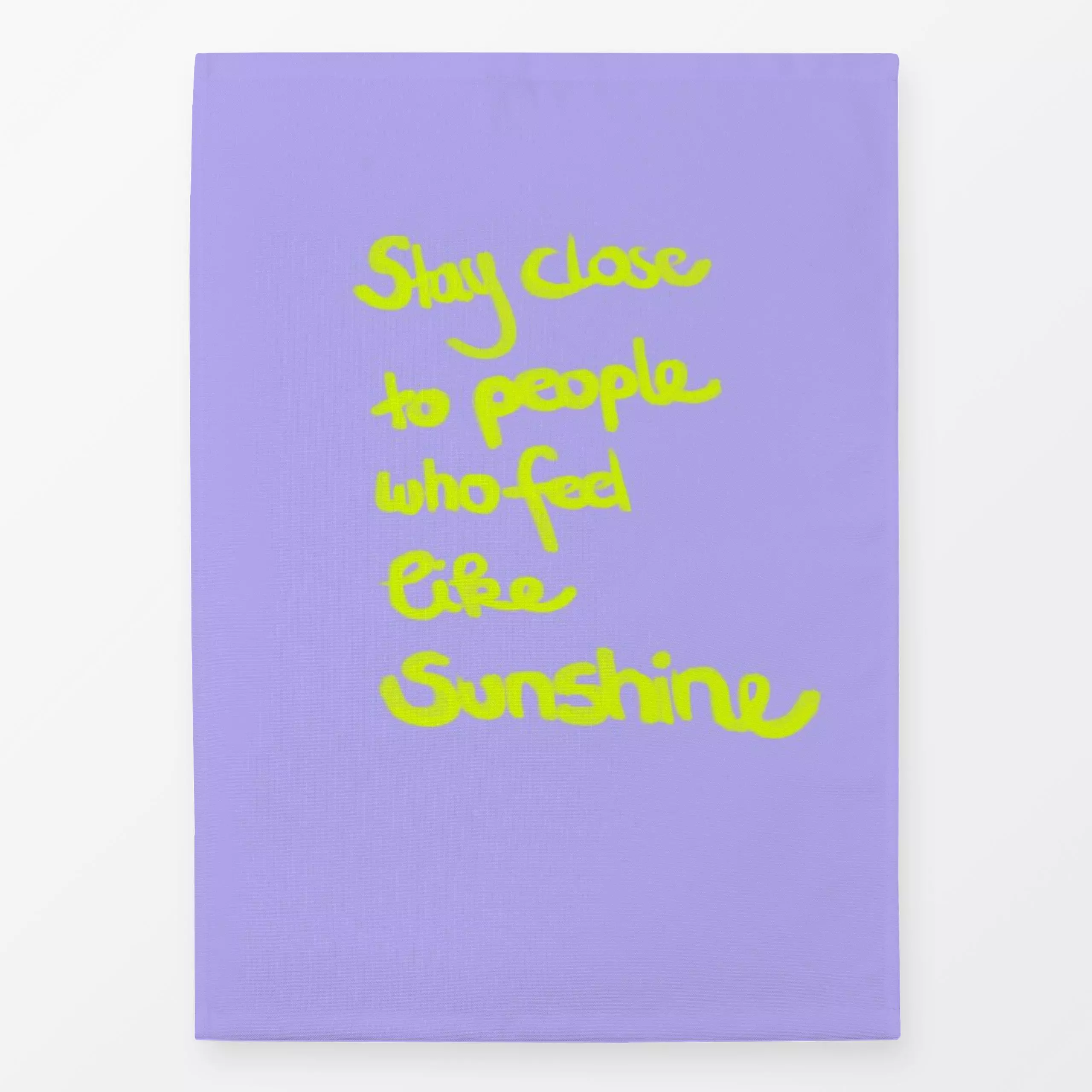 Geschirrtücher Feel like sunshine - Sommer - von „Ute Arnold"; Sommer, typografie, sunshine, sunrise, utearnold, typokissen,...