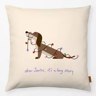 Kissen Merry Woofmas Dear Santa