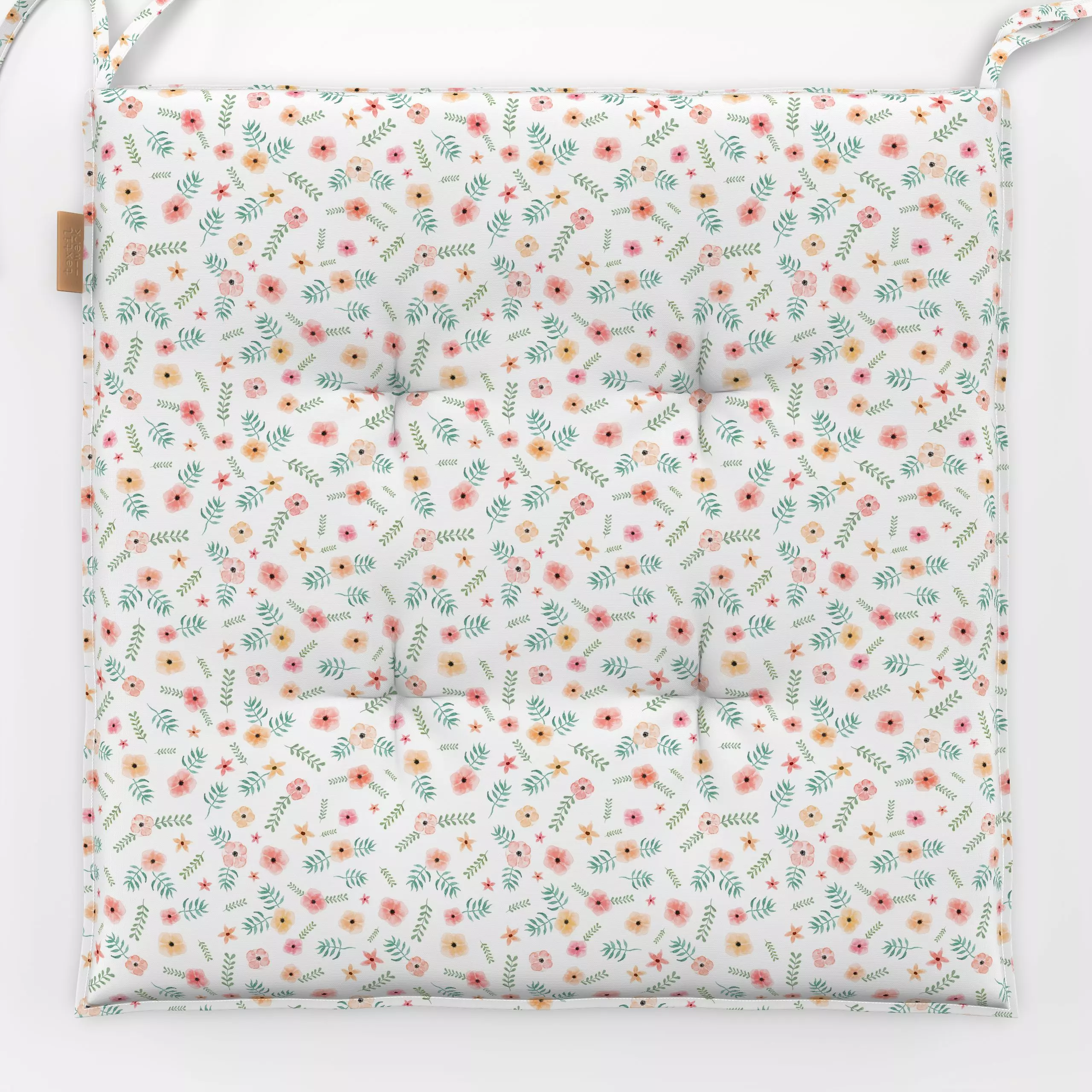 Sitzkissen Blumenwiese Pastellfarben - Blumen & Florales, Frühling, Kinderzimmer & Motive für Kinder - von „Karen Menzenbach...