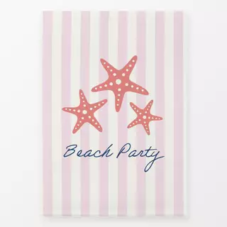 Geschirrtuch beach party - pink