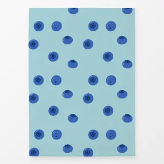 Geschirrtücher Heidelbeeren Muster