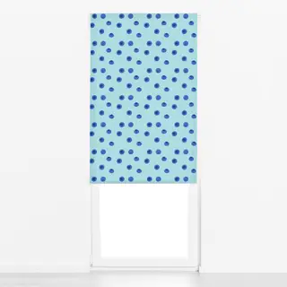 Raffrollo Heidelbeeren Muster