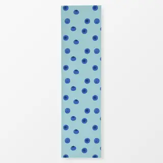 Tischläufer Heidelbeeren Muster