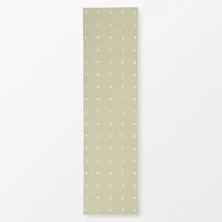 Tischläufer Kariert mit Blumen