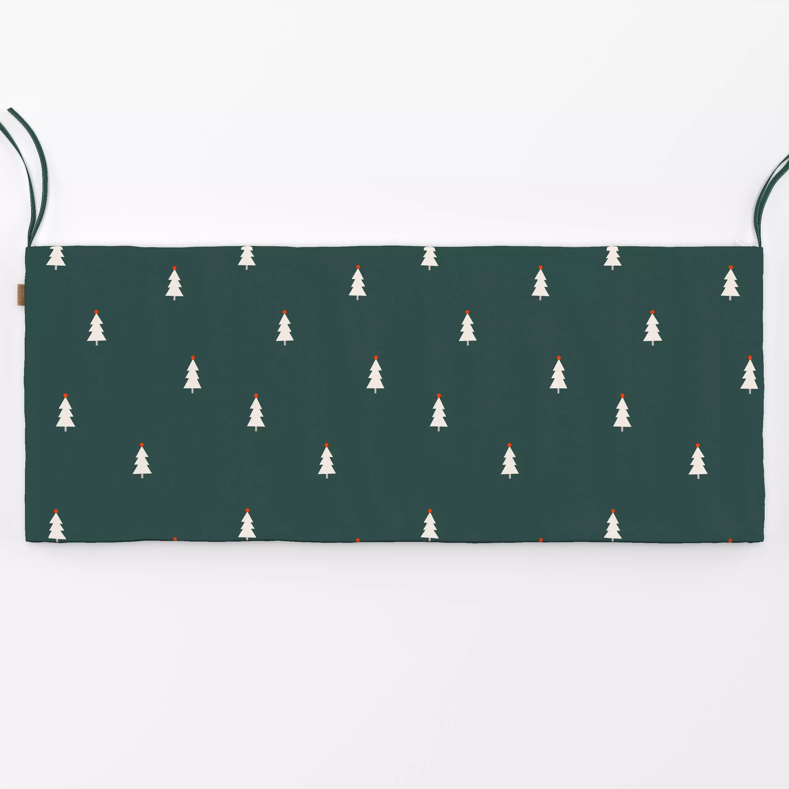 Bankauflage Tannenbaum Muster - Natur & Landschaft, Weihnachten, Winter - von „Maren Gross "; Merry Christmas, Tannenbaum, W...