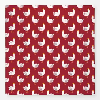 Tischdecke Chicken Merlot