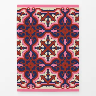 Geschirrtücher Azujelo Muster2 pink