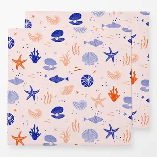 Servietten coastal summer allover