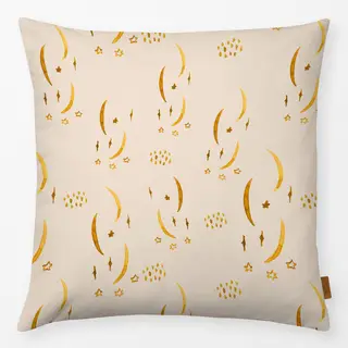 Kissen Midsummer MondSterne hellbeige