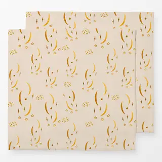 Servietten Midsummer MondSterne hellbeige