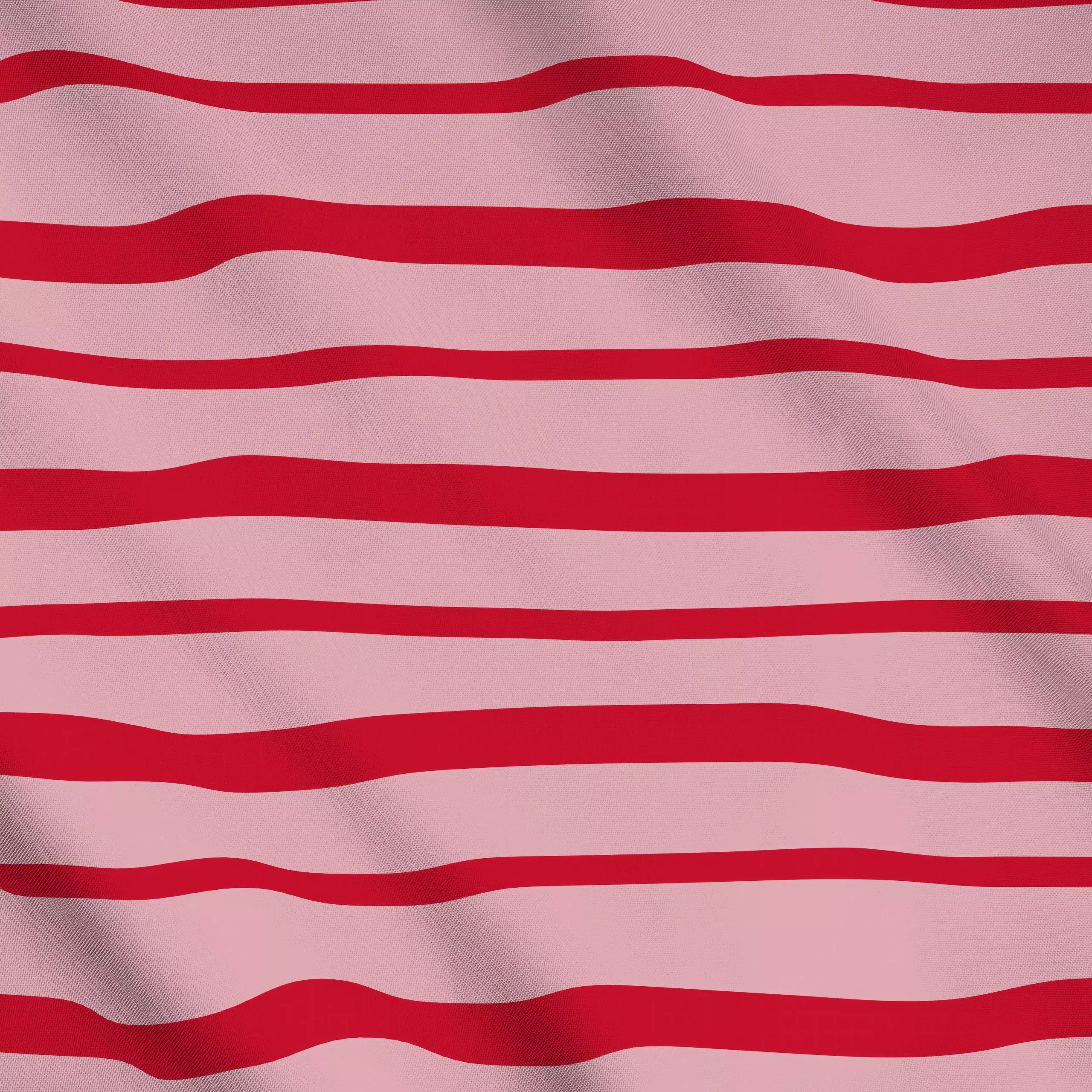 Meterware Querstreifen Rot Pink - Sommer, Symbole & Muster, Retro & Vintage - von „Uta Naumann"; boho, Streifen, Retro, mode...