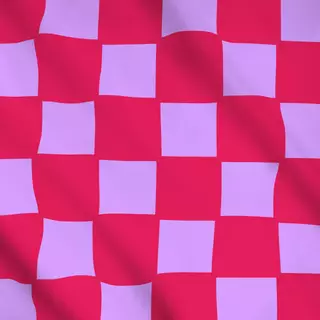 Meterware Karo Liebe rot flieder NO2