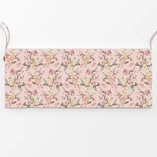 Bankauflage Pink Chinoiserie Garten