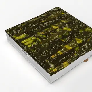 Bodenkissen Playful Pineapple Palm Tree