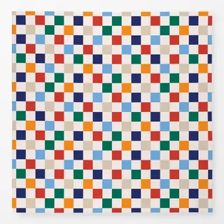 Tischdecke Christmas Checkers