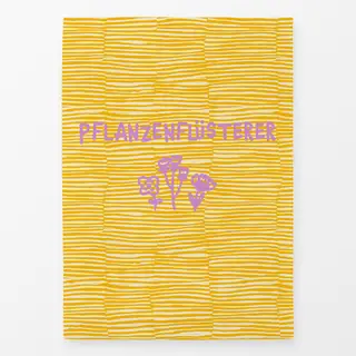 Geschirrtücher Pflanzenfluesterer gelb