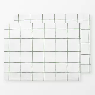 Tischset Grid White