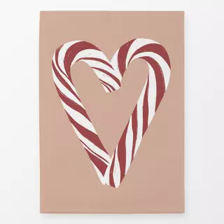 Geschirrtuch Candy Cane Heart