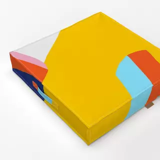 Bodenkissen Segelboote auf dem Mittelmeer