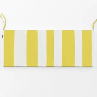 Bankauflage Santorini Streifen Gelb
