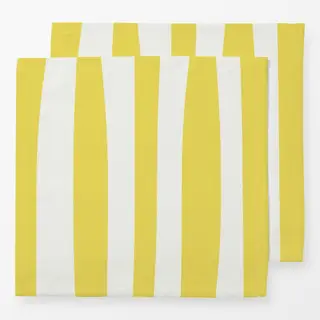 Servietten Santorini Streifen Gelb
